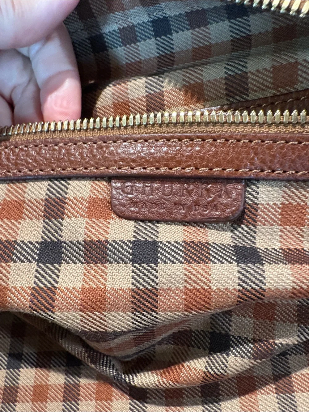 Ghurka NWOT Cavalier II No.97 khaki twill vintage chestnut leather weekender bag